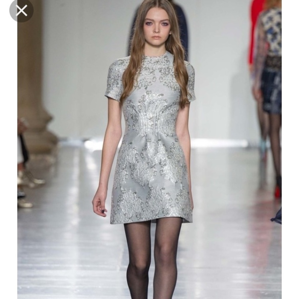Michael van der Ham silver dress size s $850